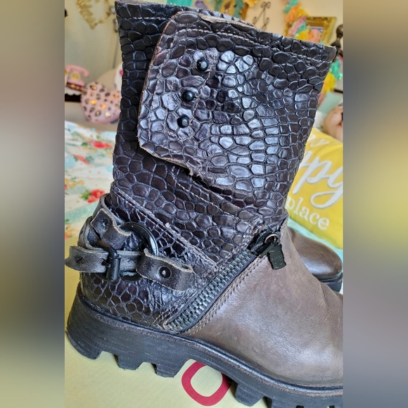 A.S.98 Women's Brown Boots Sz 38 - Picture 5 of 7